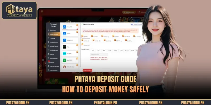 phtaya deposit guide how to deposit money safely