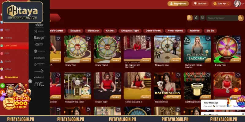 Trending and Top-Rated Casino Games on PHTAYA